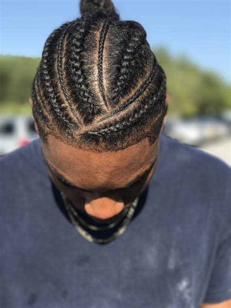 men hairstyle braids